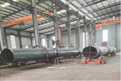 貴州銅仁市回轉窯設備順利發貨